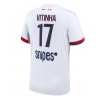 Paris Saint-Germain Vitinha #17 Bortedrakt 2025-26 Kortermet